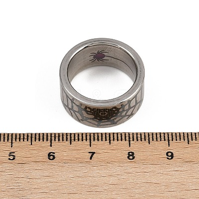 304 Stainless Steel Finger Rings RJEW-A074-02P-1