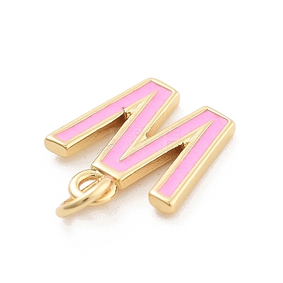 Rack Plating Brass Pendants KK-C065-02W-G-1