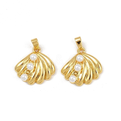 Brass Pendants KK-F908-21G-1