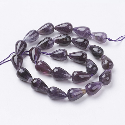 Natural Amethyst Beads Strands G-J374-13-1