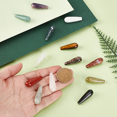 13Pcs 13 Styles Natural Mixed Gemstone Beads Sets G-GA0001-89-1