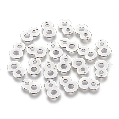 Tarnish Resistant 201 Stainless Steel Charms LS-STAS-F175-01P-8-1