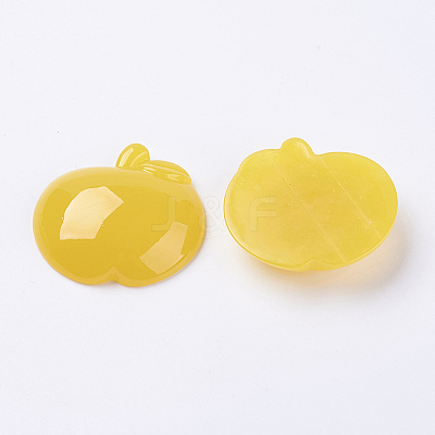 Colorful Acrylic Cabochons PAH032Y-2-1