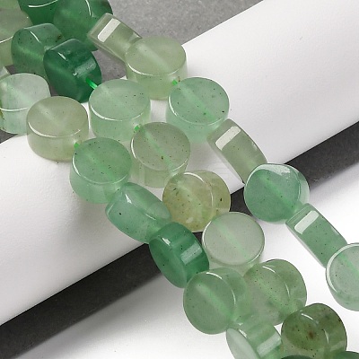 Natural Green Aventurine Beads Strands G-C159-B09-01-1