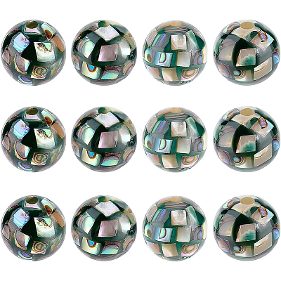 Opaque Resin Beads SSHEL-BC0001-24-1