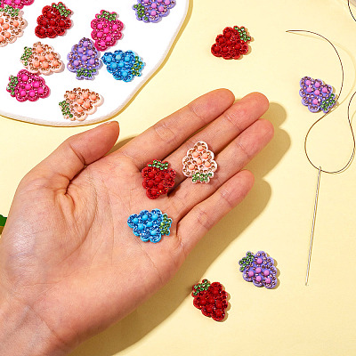 20Pcs 5 Colors Rhinestone Patches PATC-TA0001-07D-1