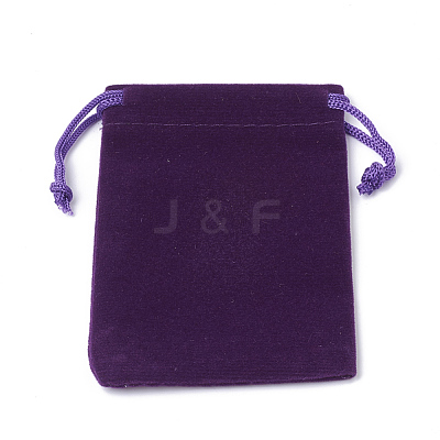 Rectangle Velvet Pouches X-TP-R002-10x12-08-1