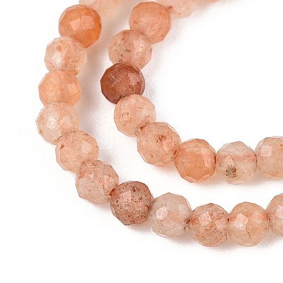 Natural Red Aventurine Beads Strands G-T143-08-1