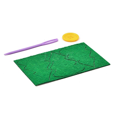 DIY Non-woven Christmas Theme Bag Kits LS-DIY-Q031-01A-1