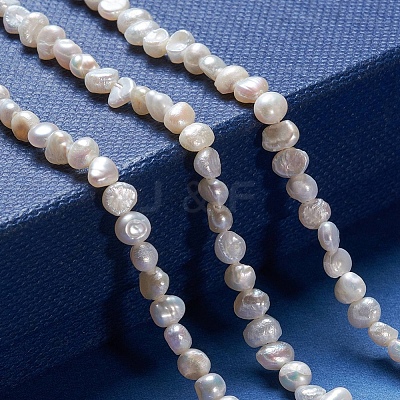 Natural Cultured Freshwater Pearl Beads Strands PEAR-I004-08C-1