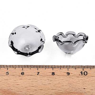 Glass Bead Cone for Wind Chimes Making GLAA-D002-02I-1