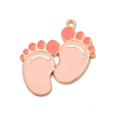 Alloy Enamel Pendants ENAM-A143-04KCG-01-1