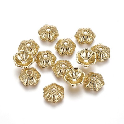 Alloy Bead Caps X-PALLOY-L216-03G-1