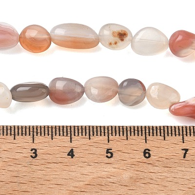 Natural Agate Beads Strands G-C286-A18-1