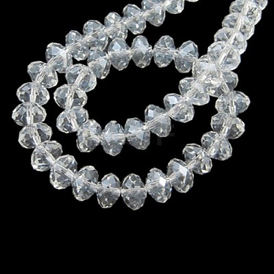 Glass Beads Strands X-GR10MMY-01L-1