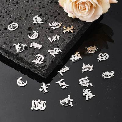 304 Stainless Steel Pendants STAS-CJC0001-22-1