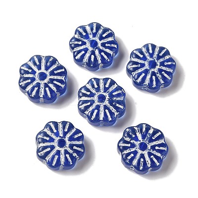 Transparent Lampwork Beads LAMP-P065-03A-08-1