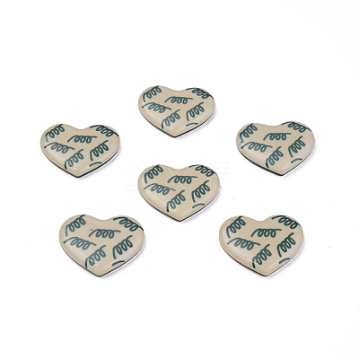 Printed Acrylic Cabochons KY-N015-201-A02-1