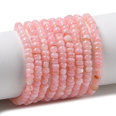 Natural Freshwater Shell Beads Strands SHEL-P017-01B-09-1
