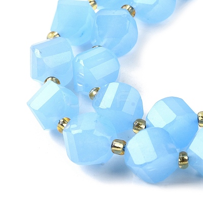 Natural Quartz Dyed Beads Strands G-U023-A02-01-1