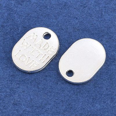 Tibetan Style Alloy Oval Charms LS-TIBEP-Q035-08S-NR-1