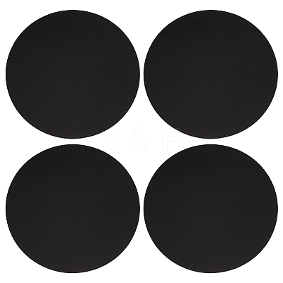 Flat Round Acrylic Chassis Display Pedestals DIY-FG0005-55D-1