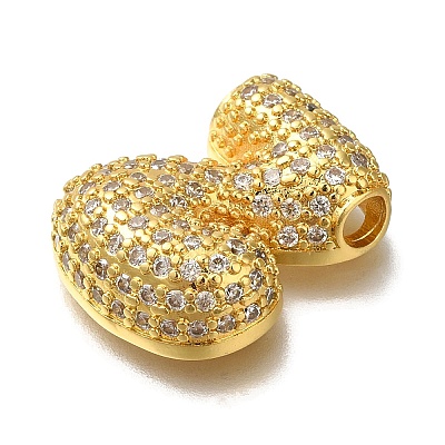 Brass with Cubic Zirconia Pendants KK-Q818-02Z-G-1