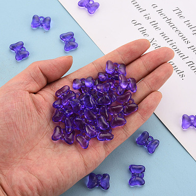 Transparent Acrylic Pendants LS-TACR-T024-02BA-936-1