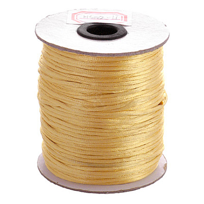 Nylon Satin Rattail Cords NWIR-A003-17-1