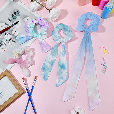 12Pcs 4 Styles Cotton Hair Ties PHAR-SP0001-27-1