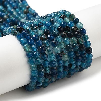 Natural Agate Beads Strands X-G-H302-A01-02-1
