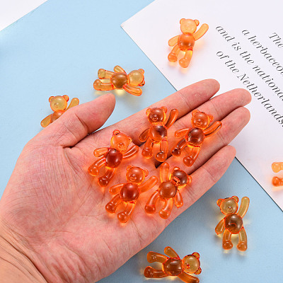 Transparent Acrylic Beads MACR-S373-01B-921-1