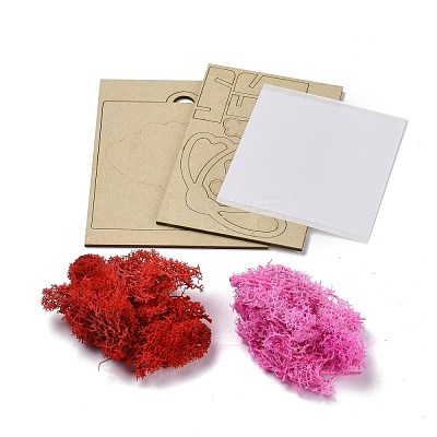 DIY Handmade Wooden Art kits DIY-P014-A04-1
