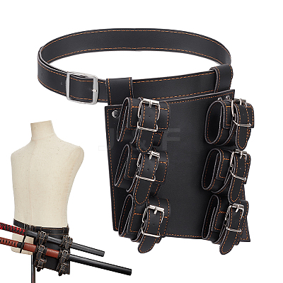 PU Leather Knife Sword Sheaths AJEW-WH0567-92B-1