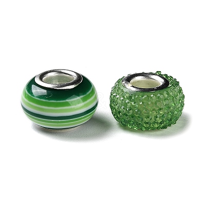 Resin European Beads RESI-G080-01B-1