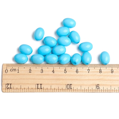 Opaque Acrylic Beads SACR-R828-05-1
