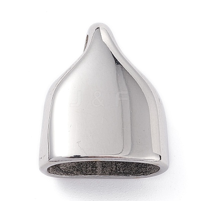 Tarnish Resistant 304 Stainless Steel Cord Ends STAS-K220-01B-P-1