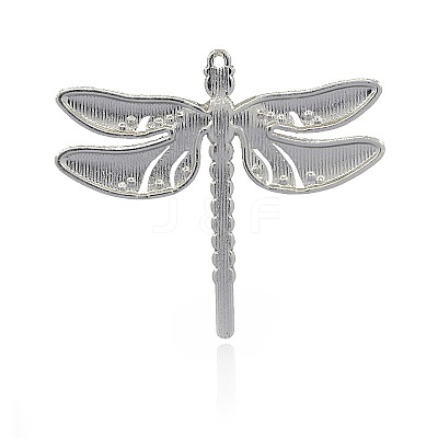 Alloy Enamel Dragonfly Big Pendants LS-ENAM-L034-08P-1