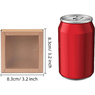 Kraft Paper Jewelry Boxes LS-CON-WH0068-65A-1