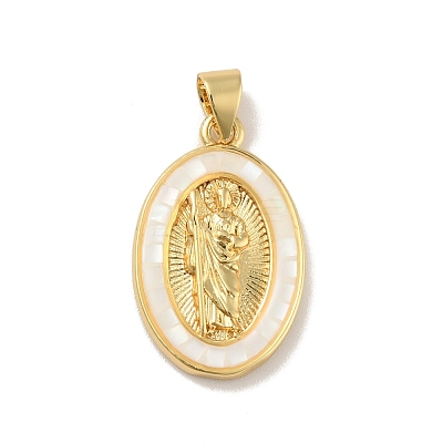 Brass Charms KK-B059-49G-E-1