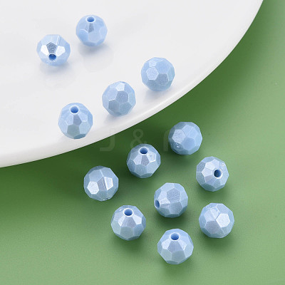 Opaque Acrylic Beads MACR-S373-69-A05-1