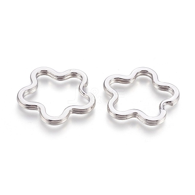 Tarnish Resistant 304 Stainless Steel Split Key Rings STAS-P212-02P-1