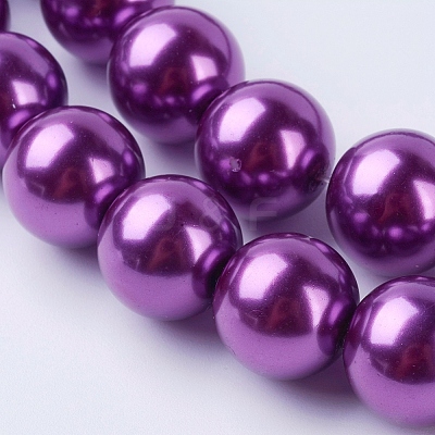 Glass Pearl Beads Strands HYC002-1