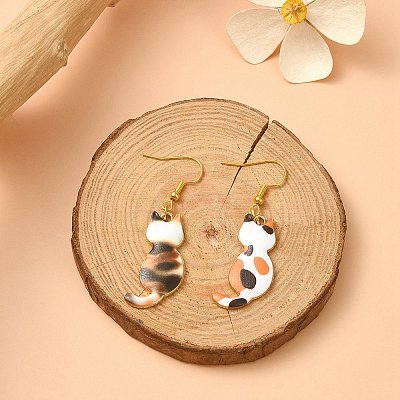 Rack Plating Alloy Enamel Pendants ENAM-YW0003-70-1