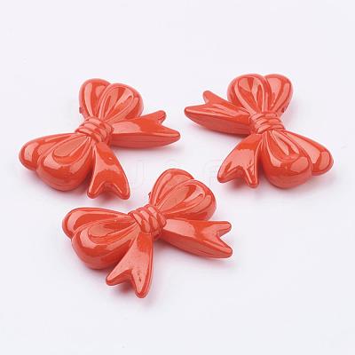 Opaque Acrylic Beads MACR-S065-3-1-1