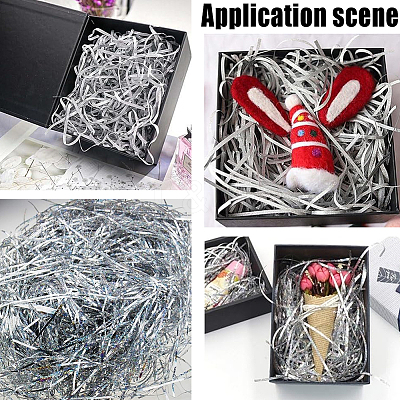 Raffia Crinkle Cut Paper Shred Filler DIY-SP0002-40B-1