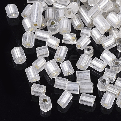 6/0 Two Cut Glass Seed Beads SEED-S033-05B-02-1