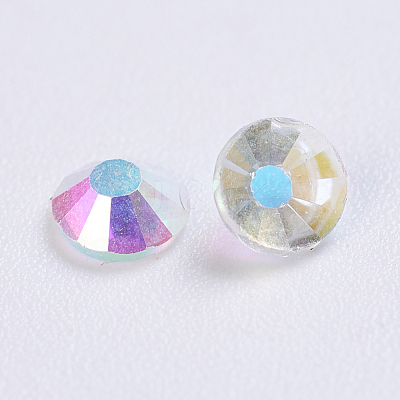 Glass Flat Back Rhinestone RGLA-C002-SS30-100A-1