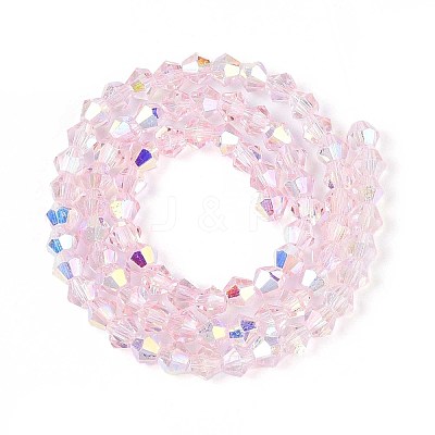 Transparent Glass Beads Strands EGLA-N021-4mm-06-1