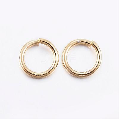 304 Stainless Steel Open Jump Rings STAS-L187-5x1mm-G-1